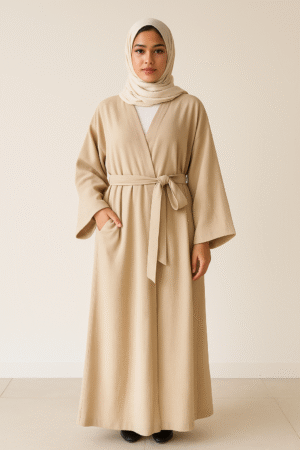 Everyday Cream color Abaya