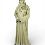 Olive Bloom Premium Abaya Image