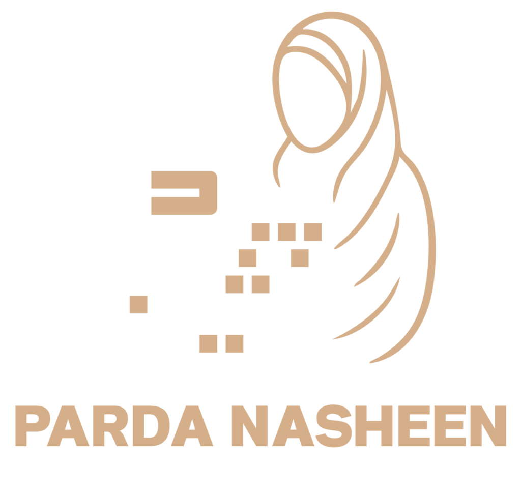 Parda Nasheen Logo Dark BG